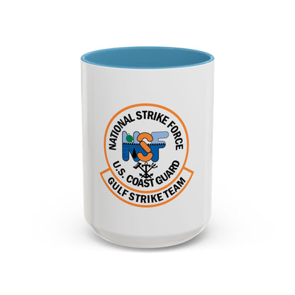 USCG Gulf Strike Team NSF (U.S. Coast Guard) Accent Coffee Mug