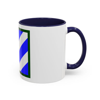 3rd Infantry Division (U.S. Army) Accent Coffee Mug