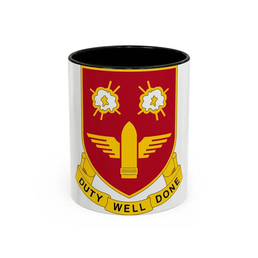 203rd Air Defense Artillery Regiment (U.S. Army) Accent Coffee Mug 11oz Black - Go Mug Yourself
