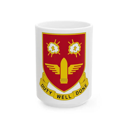 203rd Air Defense Artillery Regiment (U.S. Army) White Coffee Mug 15oz - Go Mug Yourself
