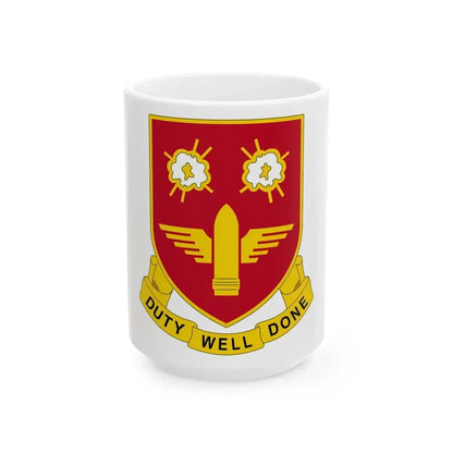 203rd Air Defense Artillery Regiment (U.S. Army) White Coffee Mug 15oz - Go Mug Yourself