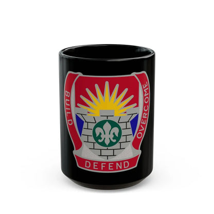 204 Engineer Battalion (U.S. Army) Black Coffee Mug-15oz-Go Mug Yourself