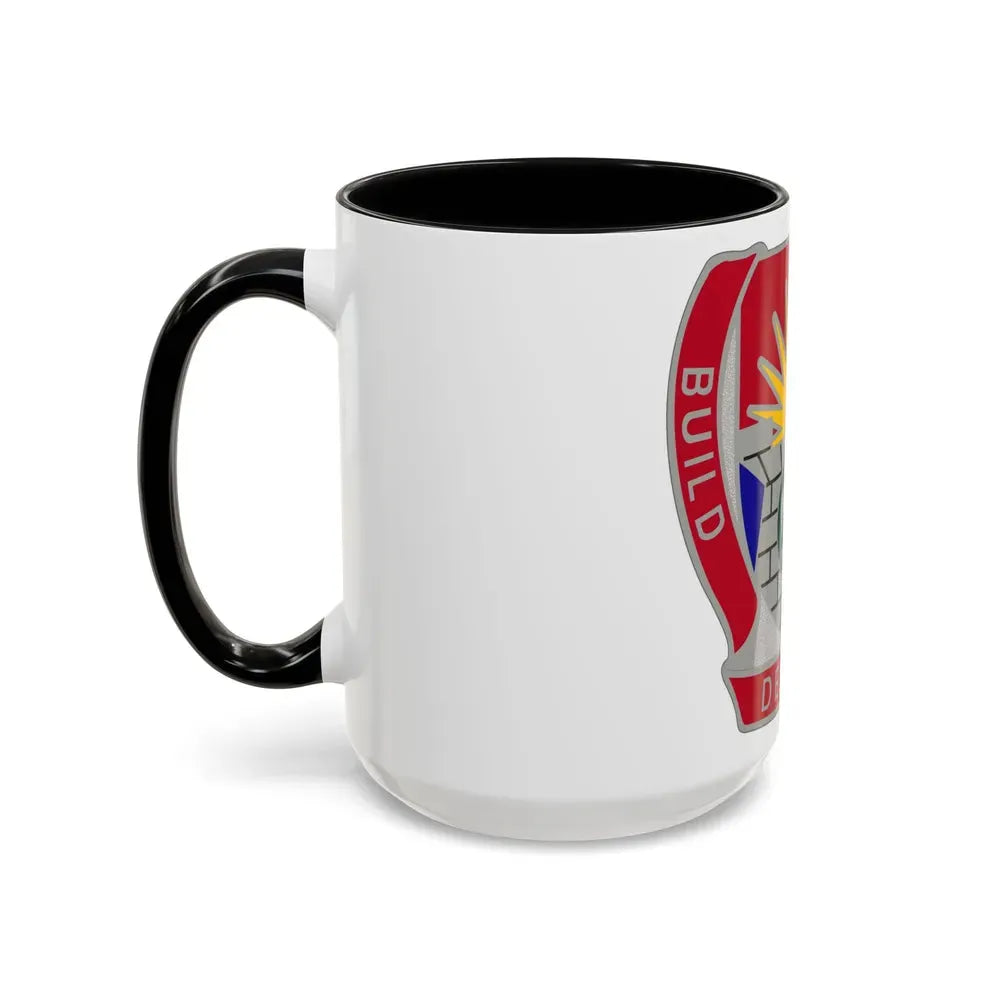 204 Engineer Battalion (U.S. Army) Accent Coffee Mug - Go Mug Yourself
