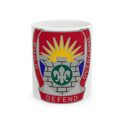 204 Engineer Battalion (U.S. Army) White Coffee Mug 11oz - Go Mug Yourself