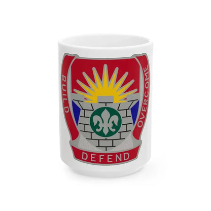 204 Engineer Battalion (U.S. Army) White Coffee Mug 15oz - Go Mug Yourself