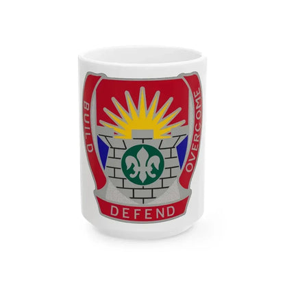 204 Engineer Battalion (U.S. Army) White Coffee Mug 15oz - Go Mug Yourself