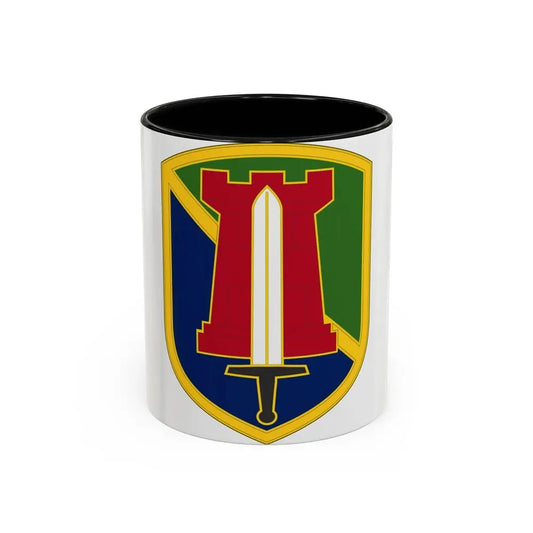 204 Maneuver Enhancement Brigade (U.S. Army) Accent Coffee Mug 11oz Black - Go Mug Yourself