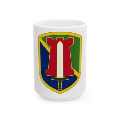 204 Maneuver Enhancement Brigade (U.S. Army) White Coffee Mug 15oz - Go Mug Yourself