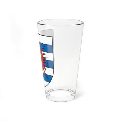 Coat of Arms of Vyšné Hágy (Slovakia) (Coat of Arms) Pint Glass 16oz