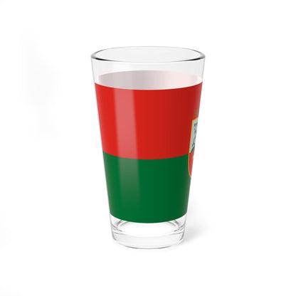 Flag of Hajmasker (Hungary) Pint Glass 16oz