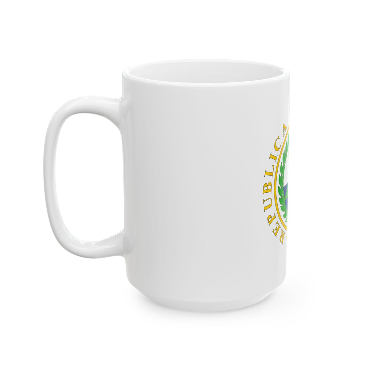 Coat of arms of Nicaragua (1854) - White Coffee Mug