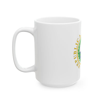 Coat of arms of Nicaragua (1854) - White Coffee Mug