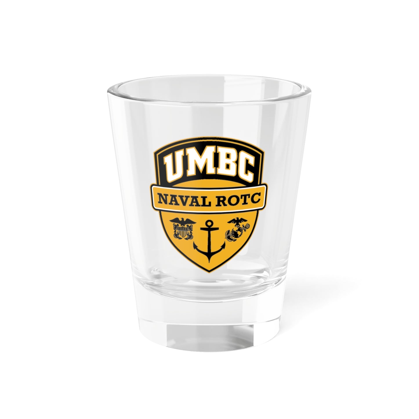 UMBC Naval ROTC (U.S. Navy) Shot Glass 1.5oz