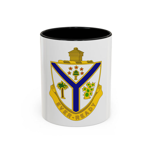 132nd Infantry Regiment (U.S. Army) Accent Coffee Mug