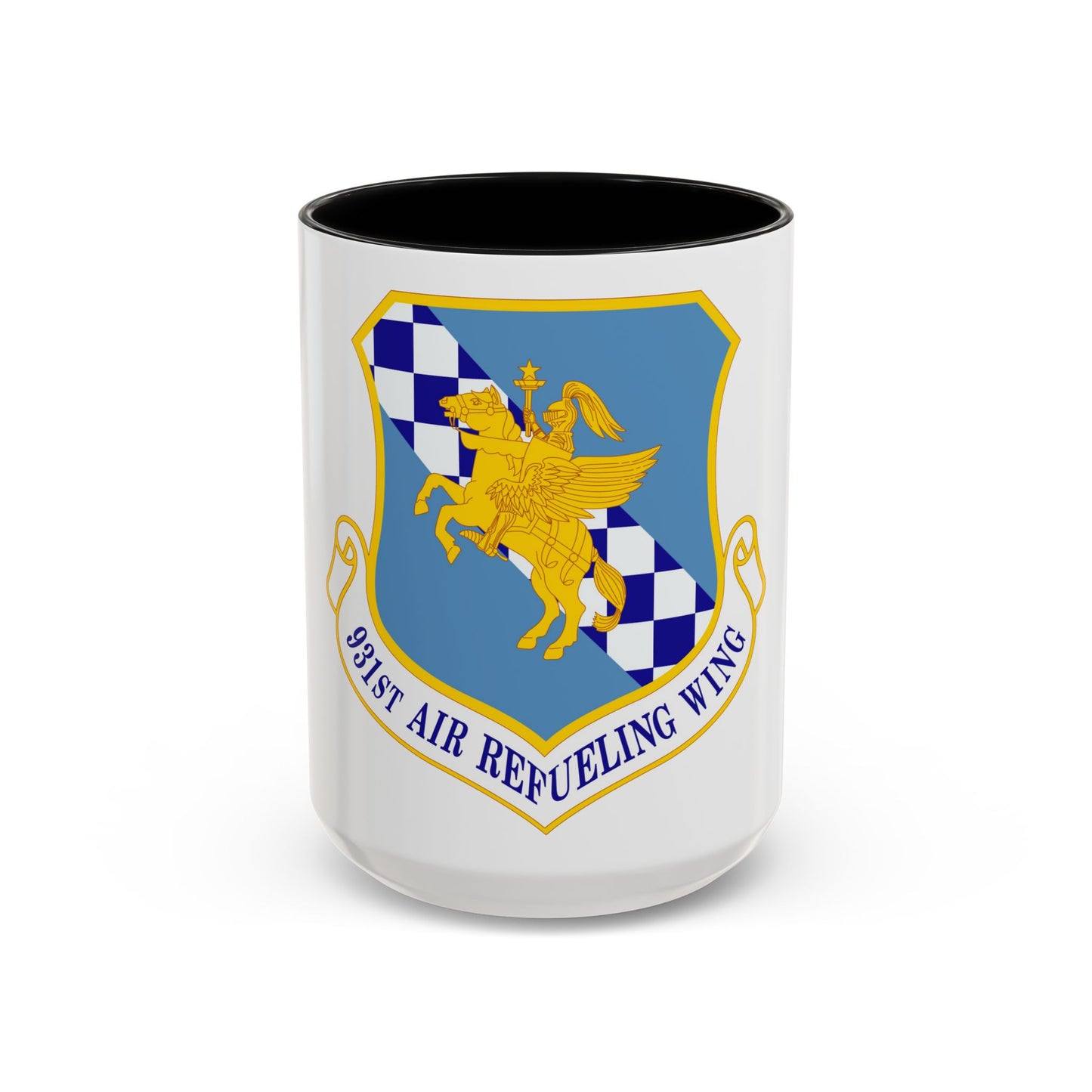 931 Air Refueling Wing AFRC (U.S. Air Force) Accent Coffee Mug