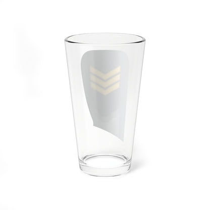 07 Lithuania Air Force SSG (Lithuania) (Military Rank) Pint Glass 16oz