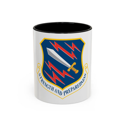 21st Space Wing (U.S. Air Force) Accent Coffee Mug