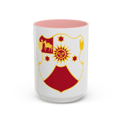 24 Field Artillery Regiment (U.S. Army) Accent Coffee Mug