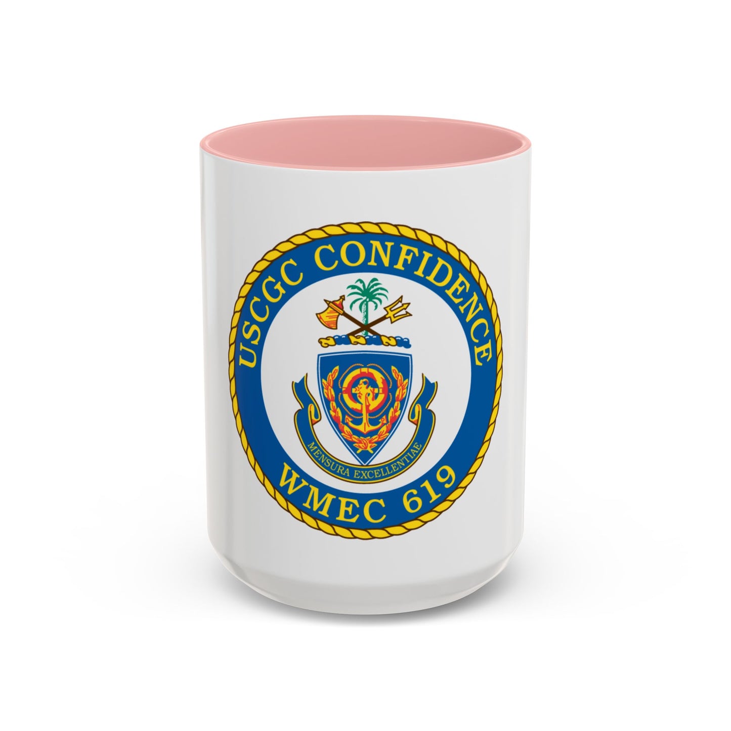 USCGC Confidence WMEC 619 (U.S. Coast Guard) Accent Coffee Mug