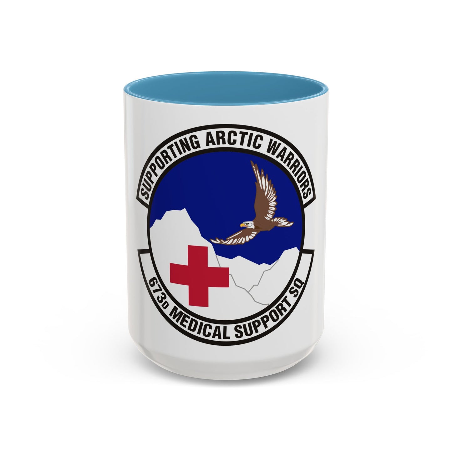 673d Medical Support Squadron (U.S. Air Force) Accent Coffee Mug