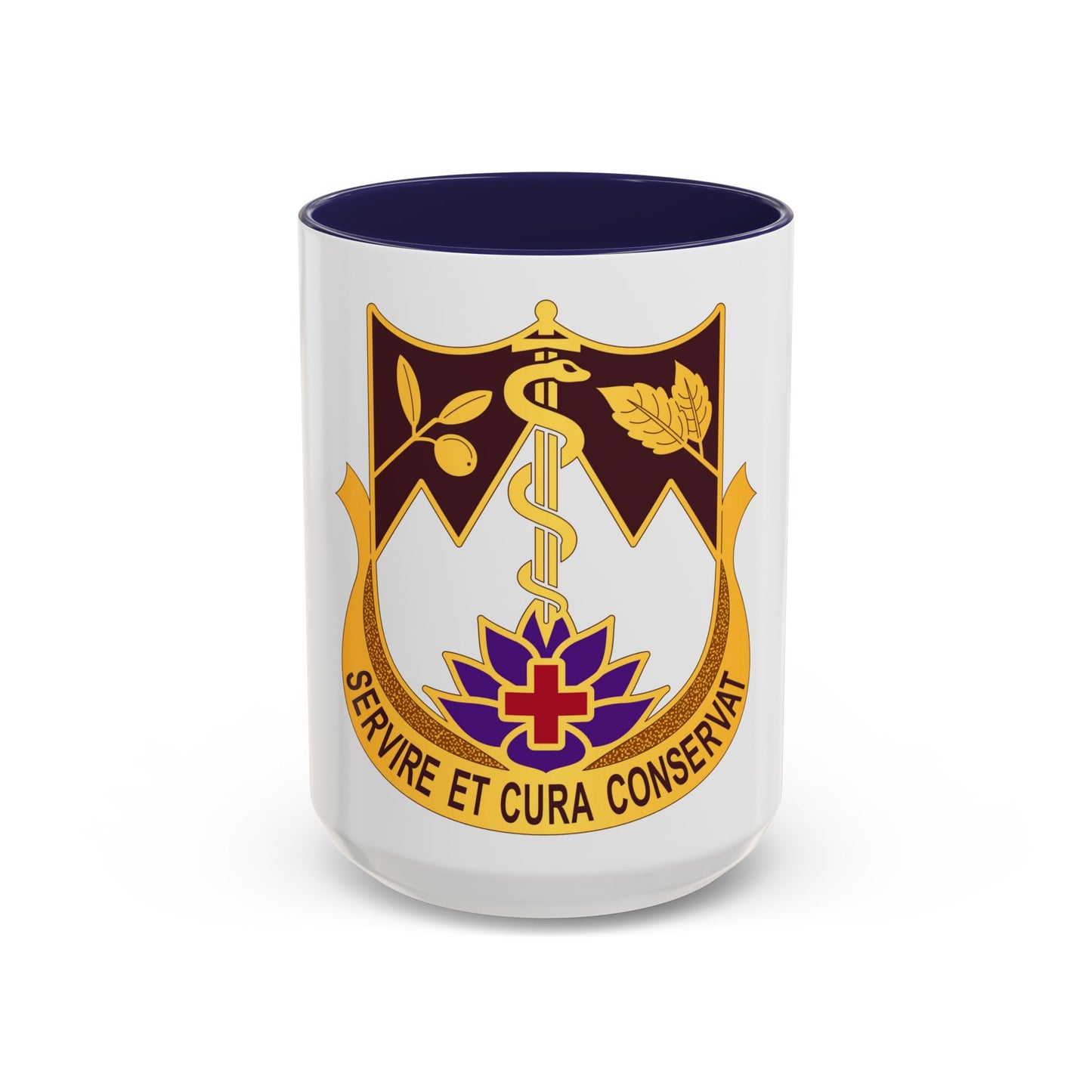 627 Hospital Center (U.S. Army) Accent Coffee Mug