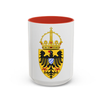 Coat of arms of Louis IV, Holy Roman Emperor - Accent Coffee Mug