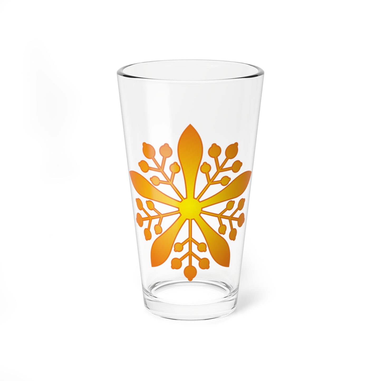 Emblem manzhouguo (Coat of Arms) Pint Glass 16oz