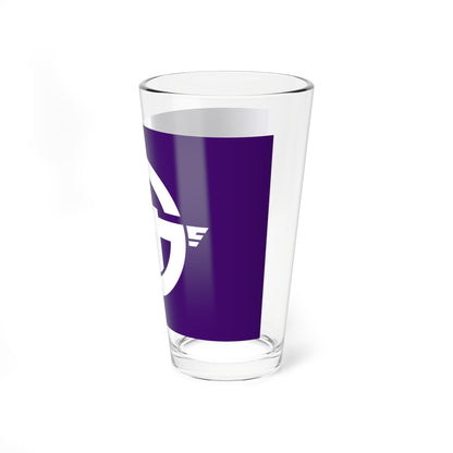 Flag of Oga Akita (Japan) Pint Glass 16oz