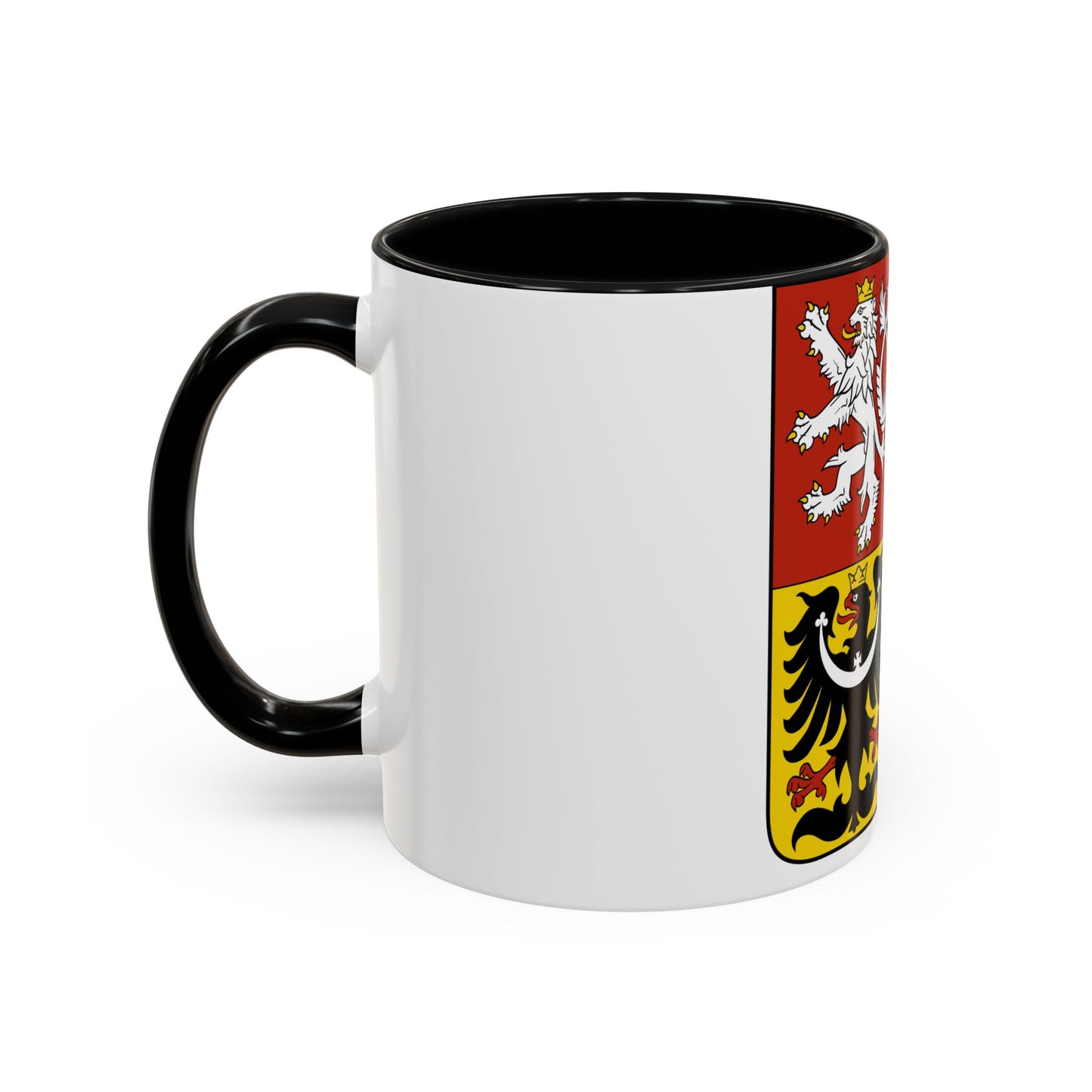 Coat of arms of the Czech Republic - Accent Coffee Mug