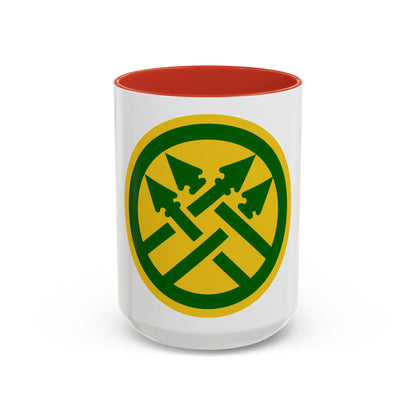 220th Military Police Brigade 2 (U.S. Army) Accent Coffee Mug
