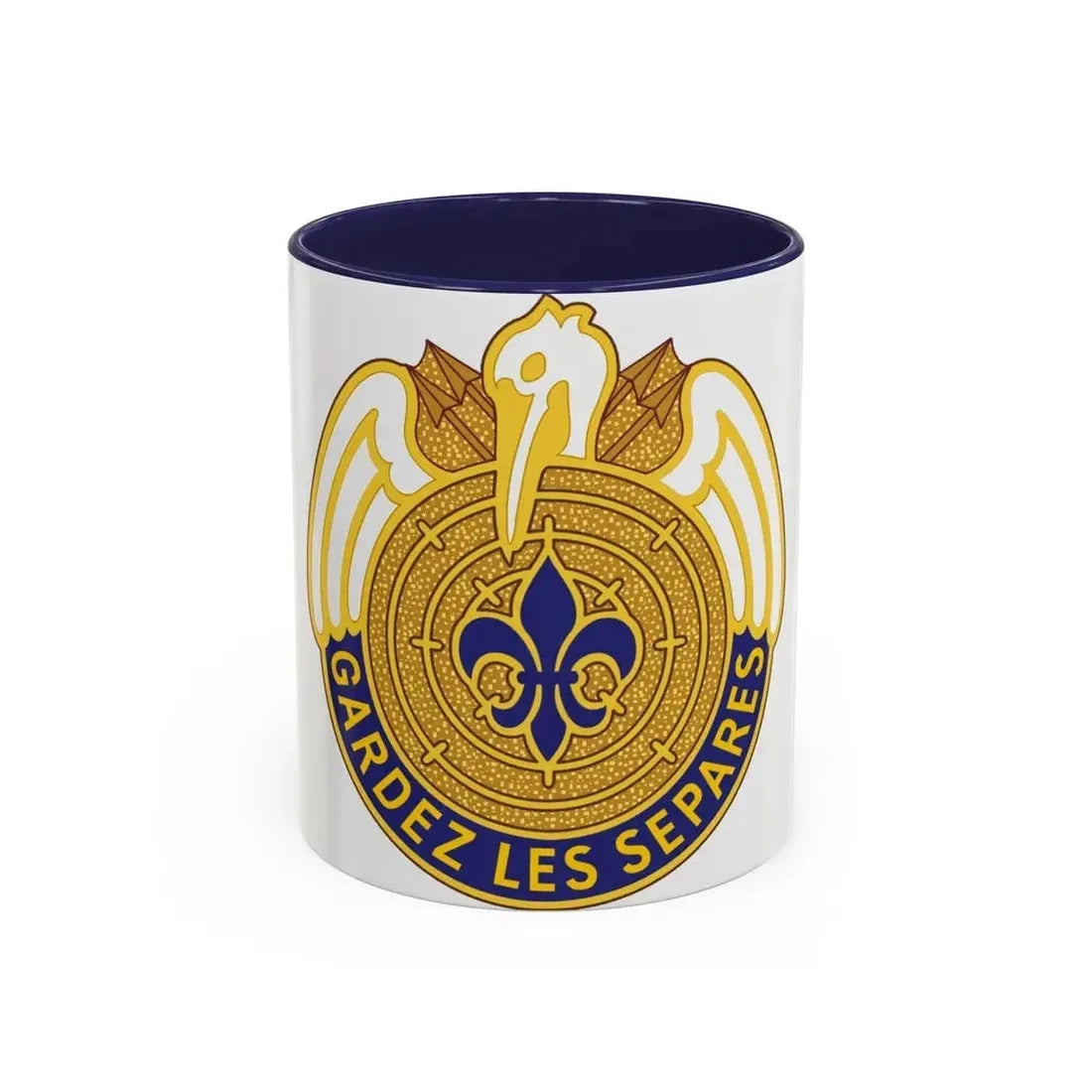 204th Aviation Group (U.S. Army) Accent Coffee Mug 11oz Navy - Go Mug Yourself