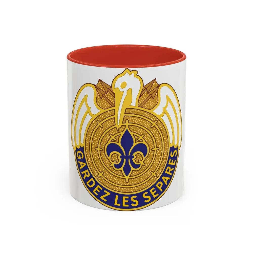 204th Aviation Group (U.S. Army) Accent Coffee Mug 11oz Red - Go Mug Yourself