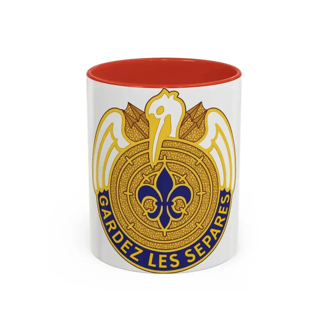 204th Aviation Group (U.S. Army) Accent Coffee Mug 11oz Red - Go Mug Yourself