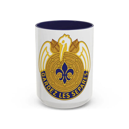204th Aviation Group (U.S. Army) Accent Coffee Mug 15oz Navy - Go Mug Yourself