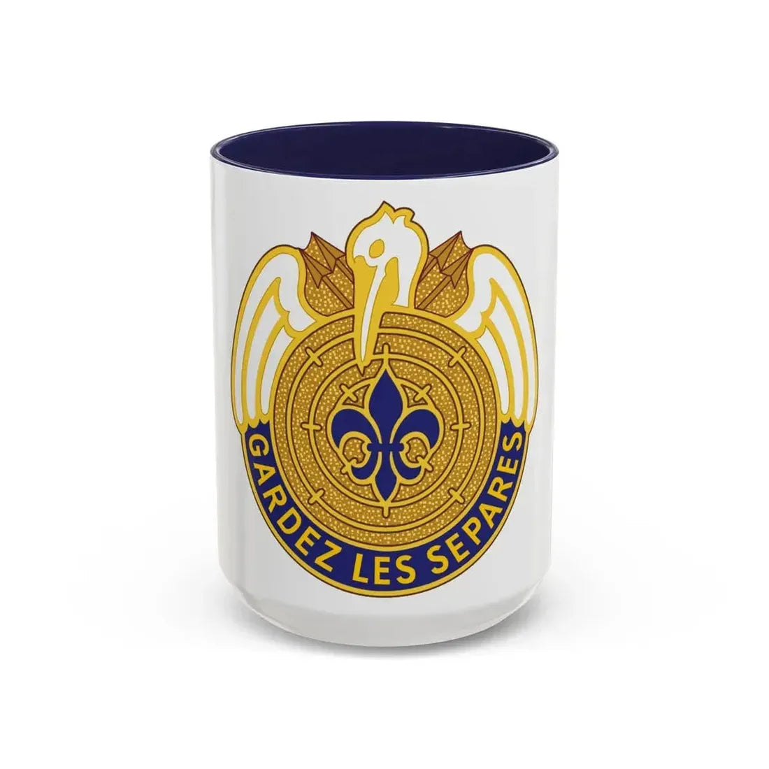 204th Aviation Group (U.S. Army) Accent Coffee Mug 15oz Navy - Go Mug Yourself