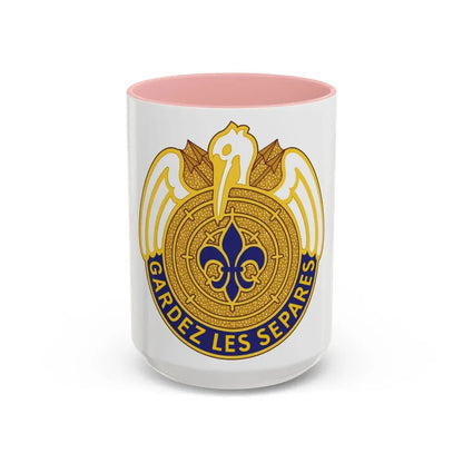204th Aviation Group (U.S. Army) Accent Coffee Mug 15oz Pink - Go Mug Yourself
