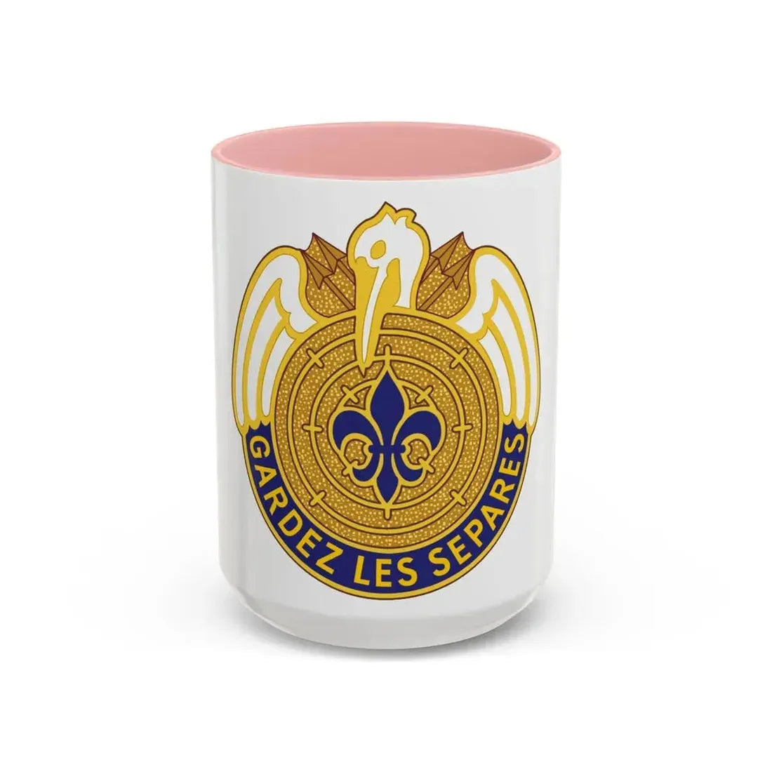 204th Aviation Group (U.S. Army) Accent Coffee Mug 15oz Pink - Go Mug Yourself