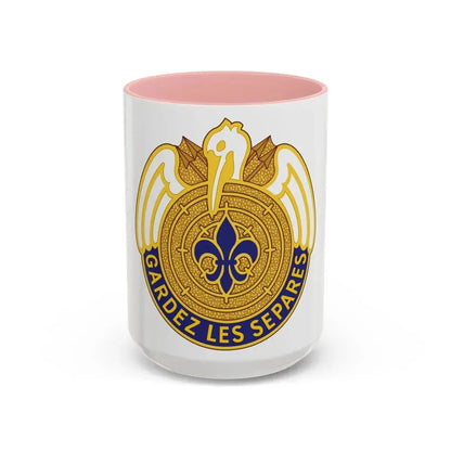 204th Aviation Group (U.S. Army) Accent Coffee Mug 15oz Pink - Go Mug Yourself