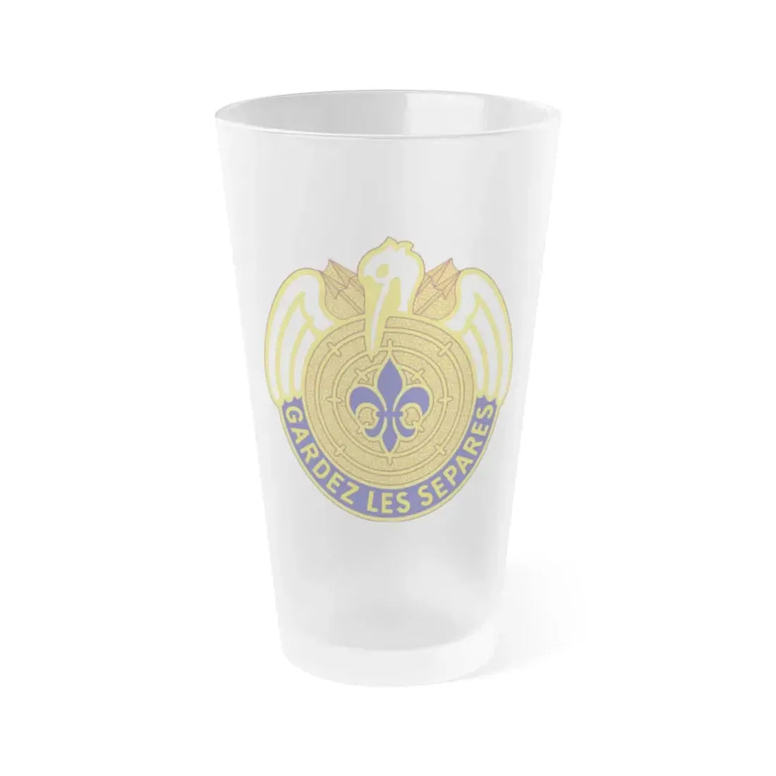 204th Aviation Group (U.S. Army) Frosted Pint Glass 16oz Default Title - Go Mug Yourself