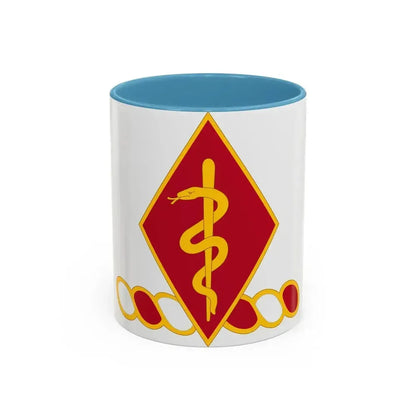 204th Brigade Support Battalion (U.S. Army) Accent Coffee Mug 11oz Light Blue - Go Mug Yourself