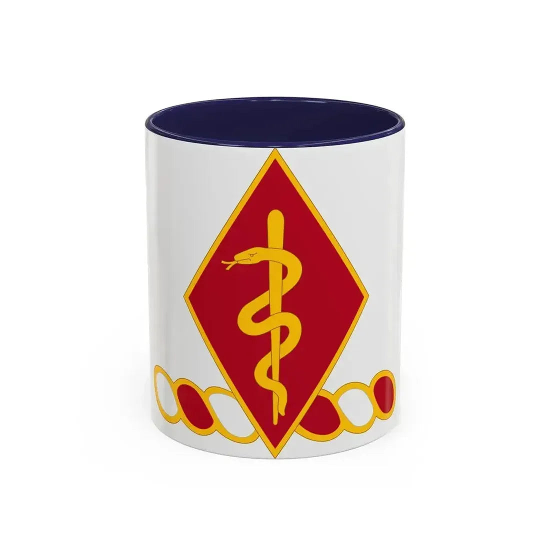 204th Brigade Support Battalion (U.S. Army) Accent Coffee Mug 11oz Navy - Go Mug Yourself
