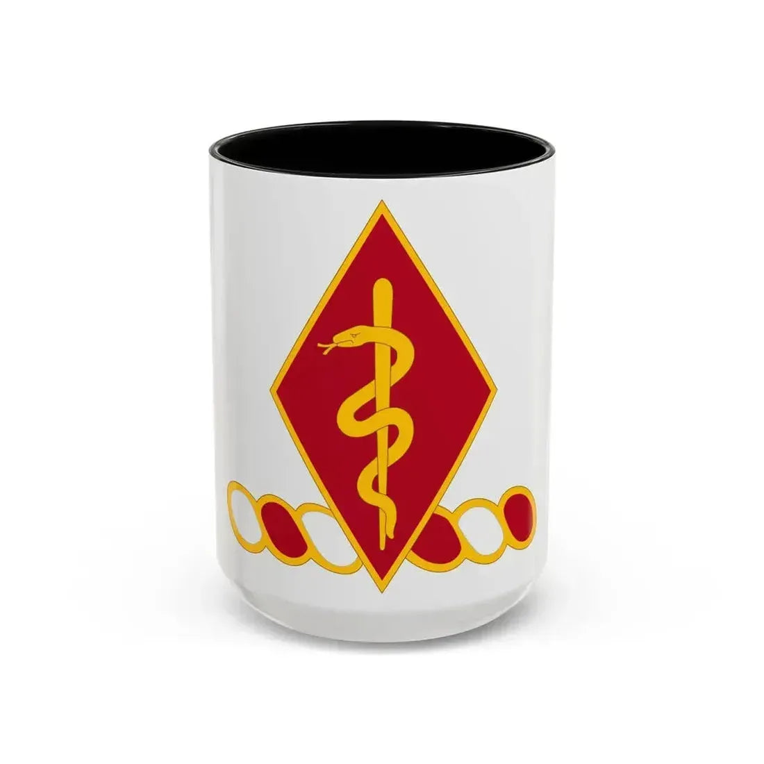204th Brigade Support Battalion (U.S. Army) Accent Coffee Mug 15oz Black - Go Mug Yourself