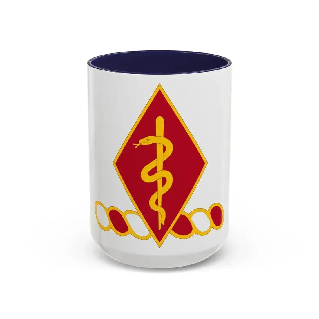204th Brigade Support Battalion (U.S. Army) Accent Coffee Mug 15oz Navy - Go Mug Yourself