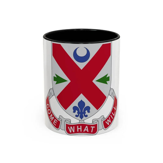 205 Engineer Battalion (U.S. Army) Accent Coffee Mug 11oz Black - Go Mug Yourself