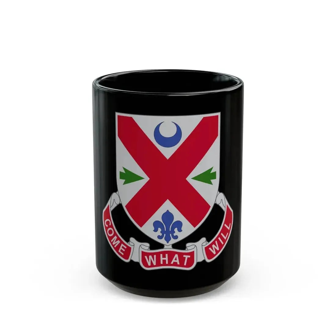 205 Engineer Battalion (U.S. Army) Black Coffee Mug 15oz - Go Mug Yourself