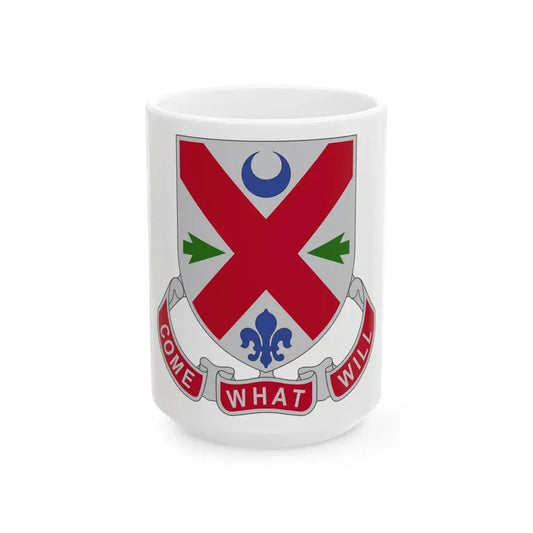 205 Engineer Battalion (U.S. Army) White Coffee Mug 15oz - Go Mug Yourself