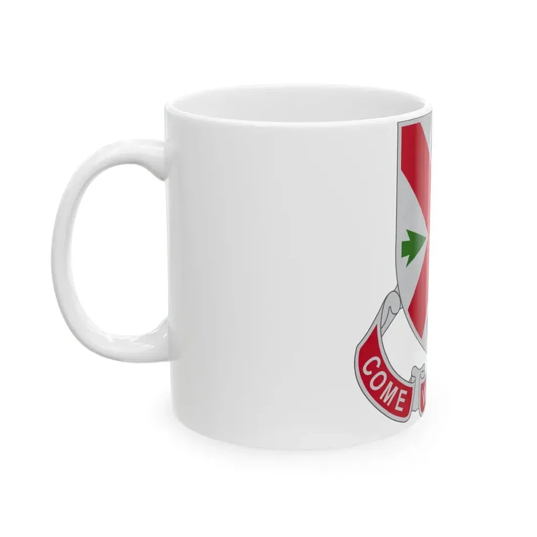 205 Engineer Battalion (U.S. Army) White Coffee Mug - Go Mug Yourself