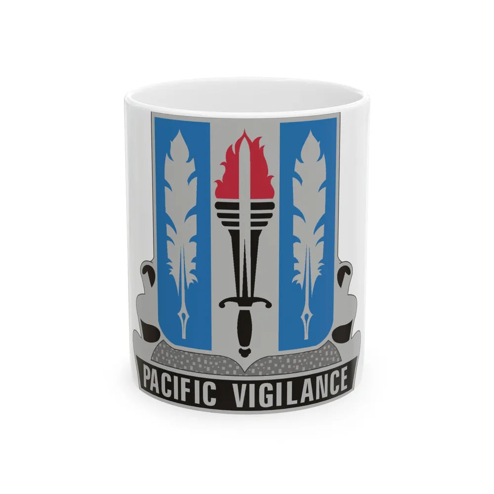 205 Military Intelligence Battalion (U.S. Army) White Coffee Mug-11oz-Go Mug Yourself