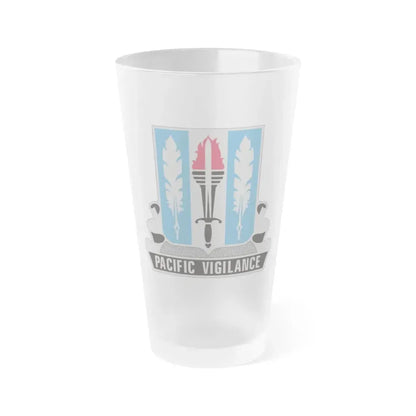 205 Military Intelligence Battalion (U.S. Army) Frosted Pint Glass 16oz Default Title - Go Mug Yourself