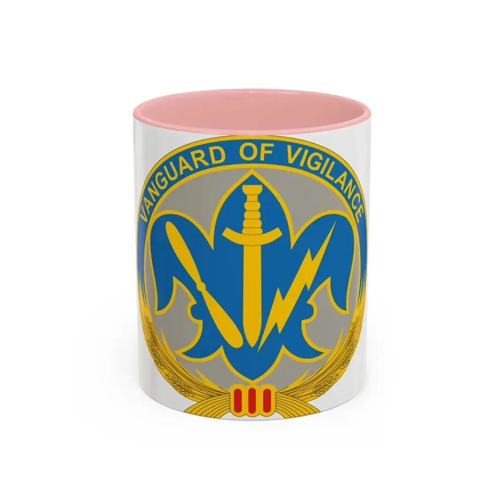 205 Military Intelligence Brigade 2 (U.S. Army) Accent Coffee Mug 11oz Pink - Go Mug Yourself